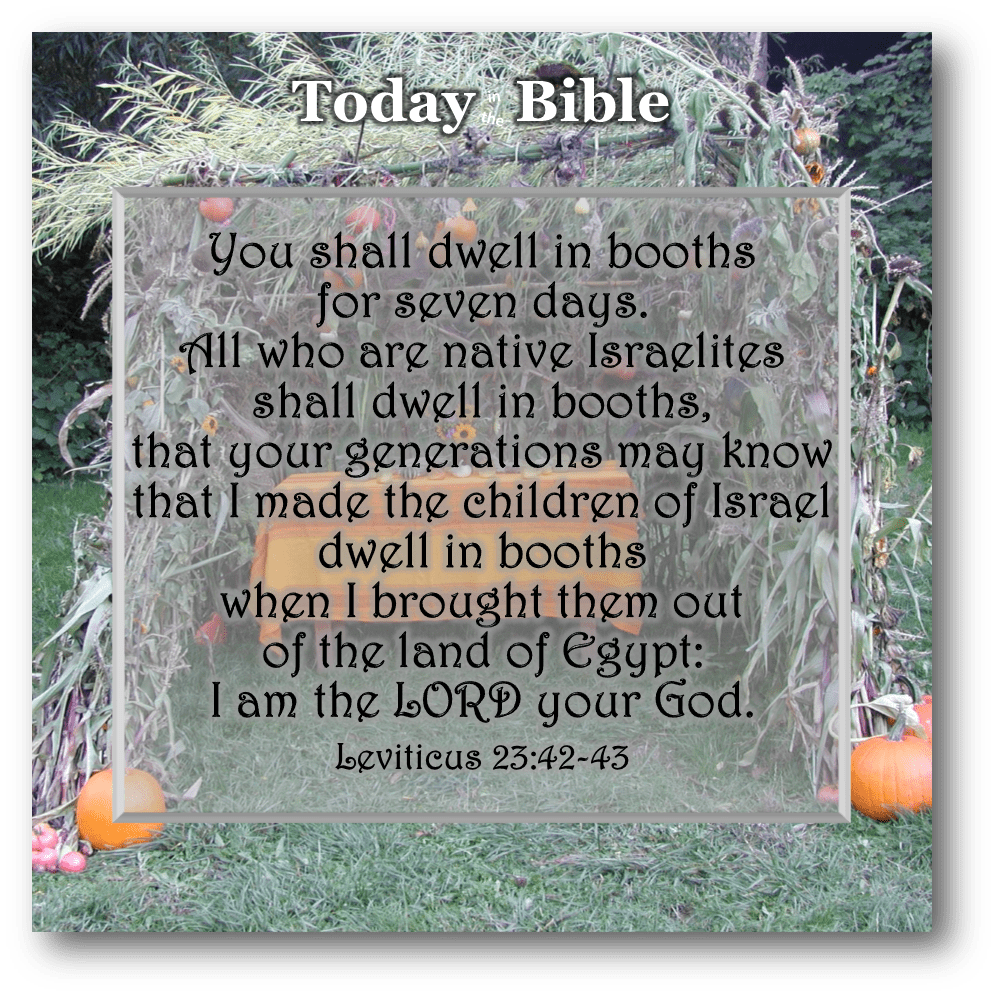 Tishrei 15 – You Shall Rejoice Before the&nbsp;LORD…