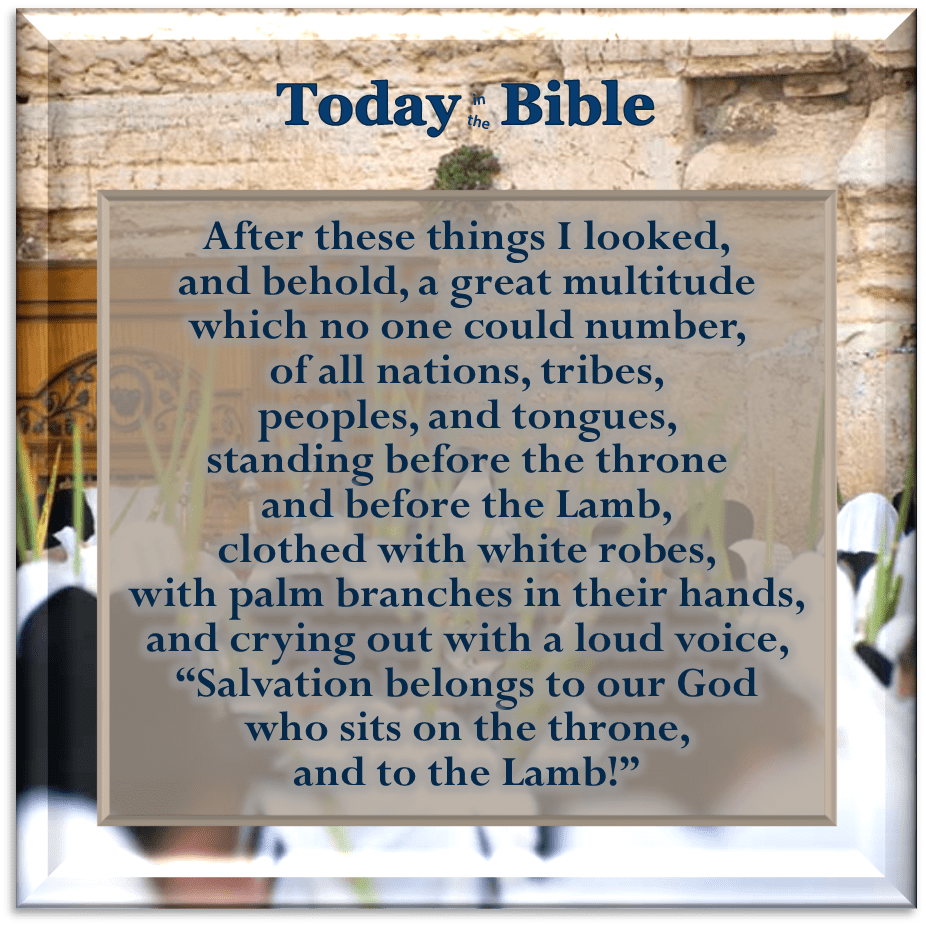 Tishrei 20 – He who sits on the throne will dwell among&nbsp;them…