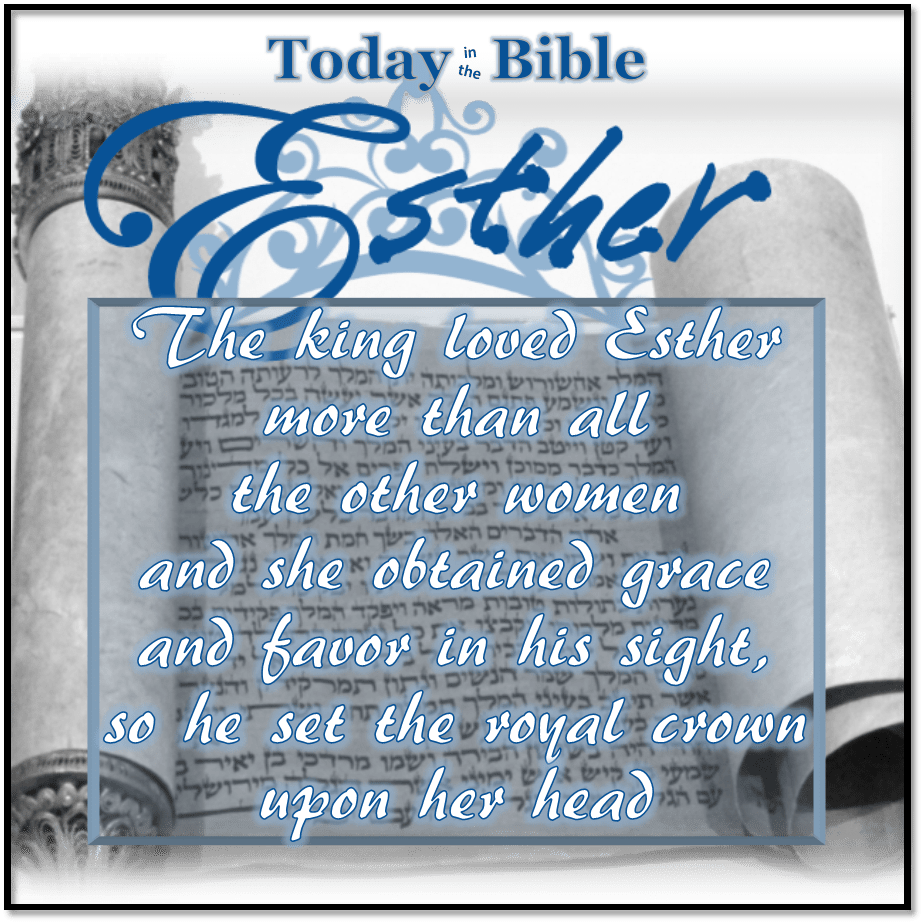 Tevet 1 – He set the royal crown upon her&nbsp;head…