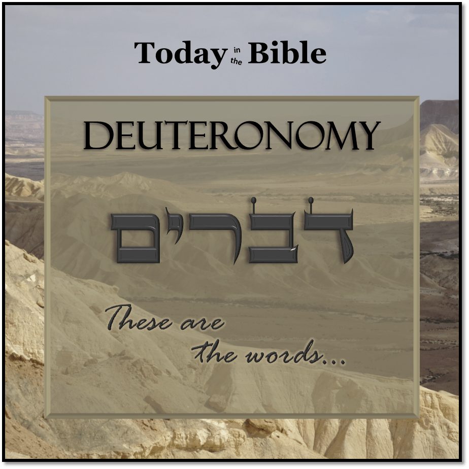 Shevat 2 – You did Not Believe the LORD Your God…