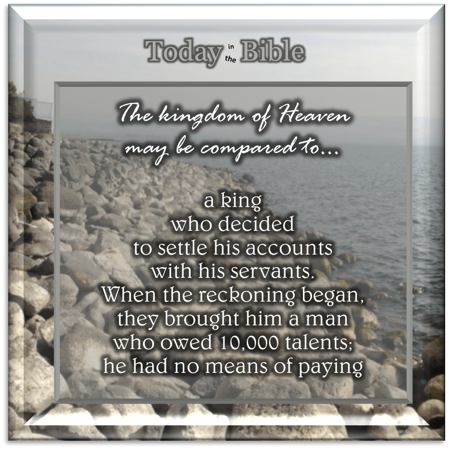 Adar 10 – Forgive your brother from your&nbsp;heart…