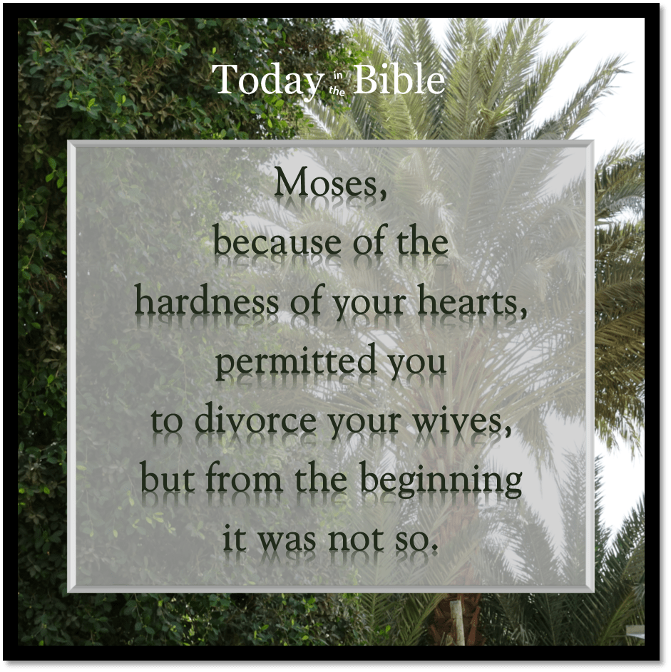 Adar 11 – Is it lawful for a man to divorce his&nbsp;wife?