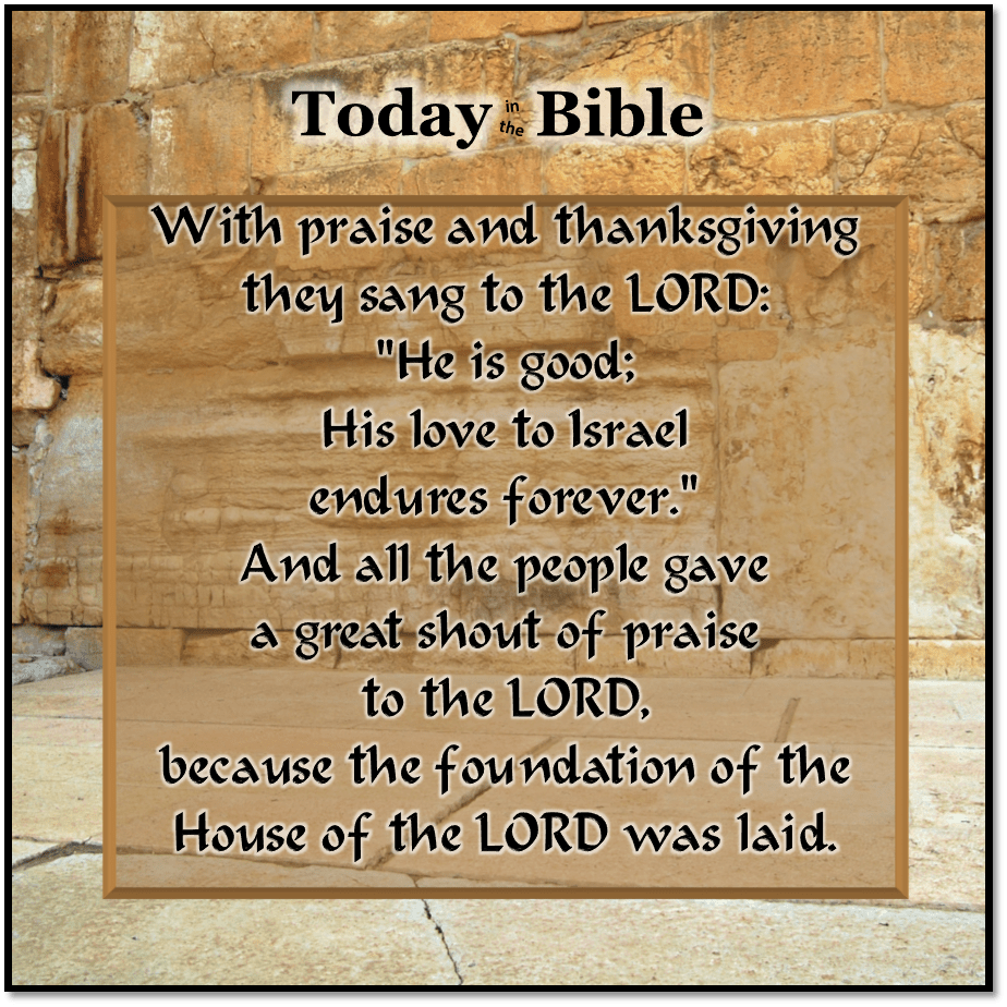 Iyyar 1 –&nbsp;Foundations