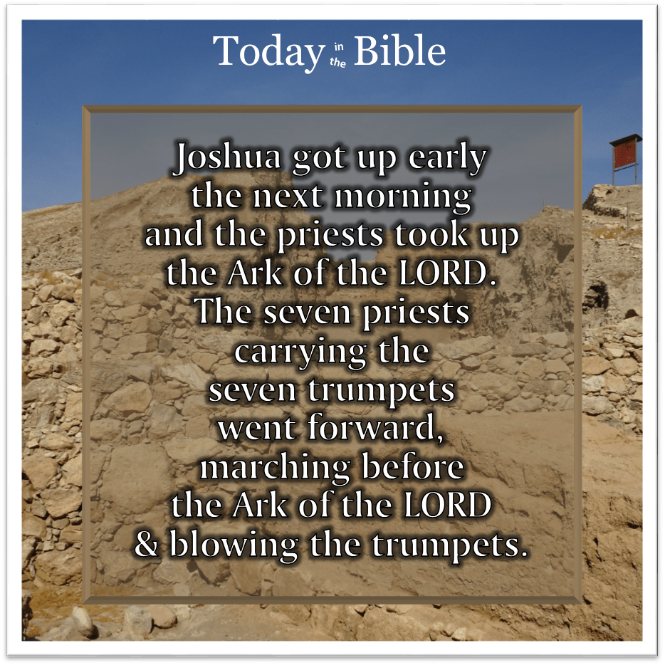 Nisan 23 – Jericho – Day&nbsp;2