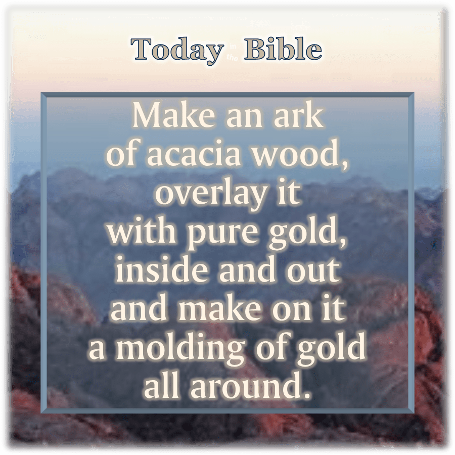 Sivan 20 – Make Me an&nbsp;Ark