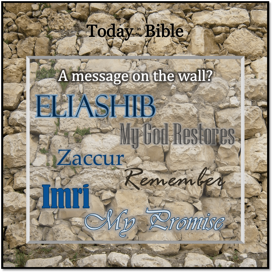 Av 11 – A Message on the&nbsp;Wall?