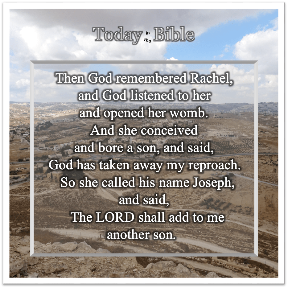 Tammuz 1- Birth & Death of&nbsp;Joseph