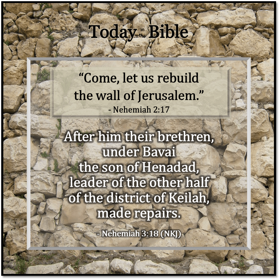 Av 25 – Bavai the Son of&nbsp;Henadad