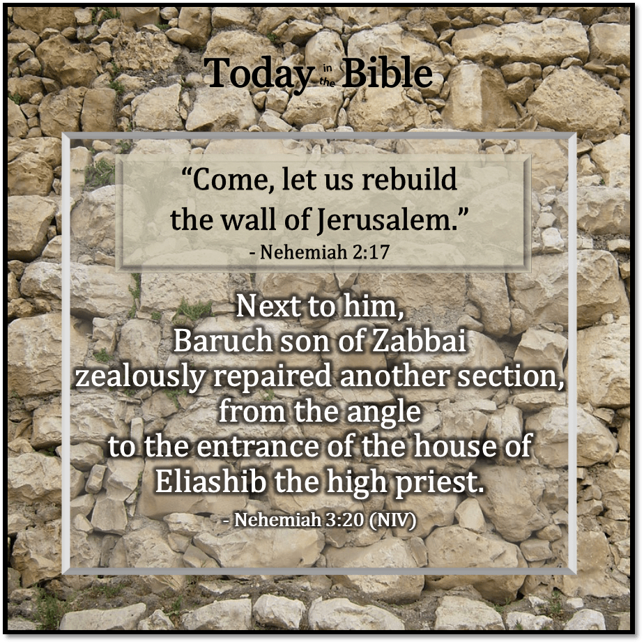 Av 27 – Baruch, Son of&nbsp;Zabbai