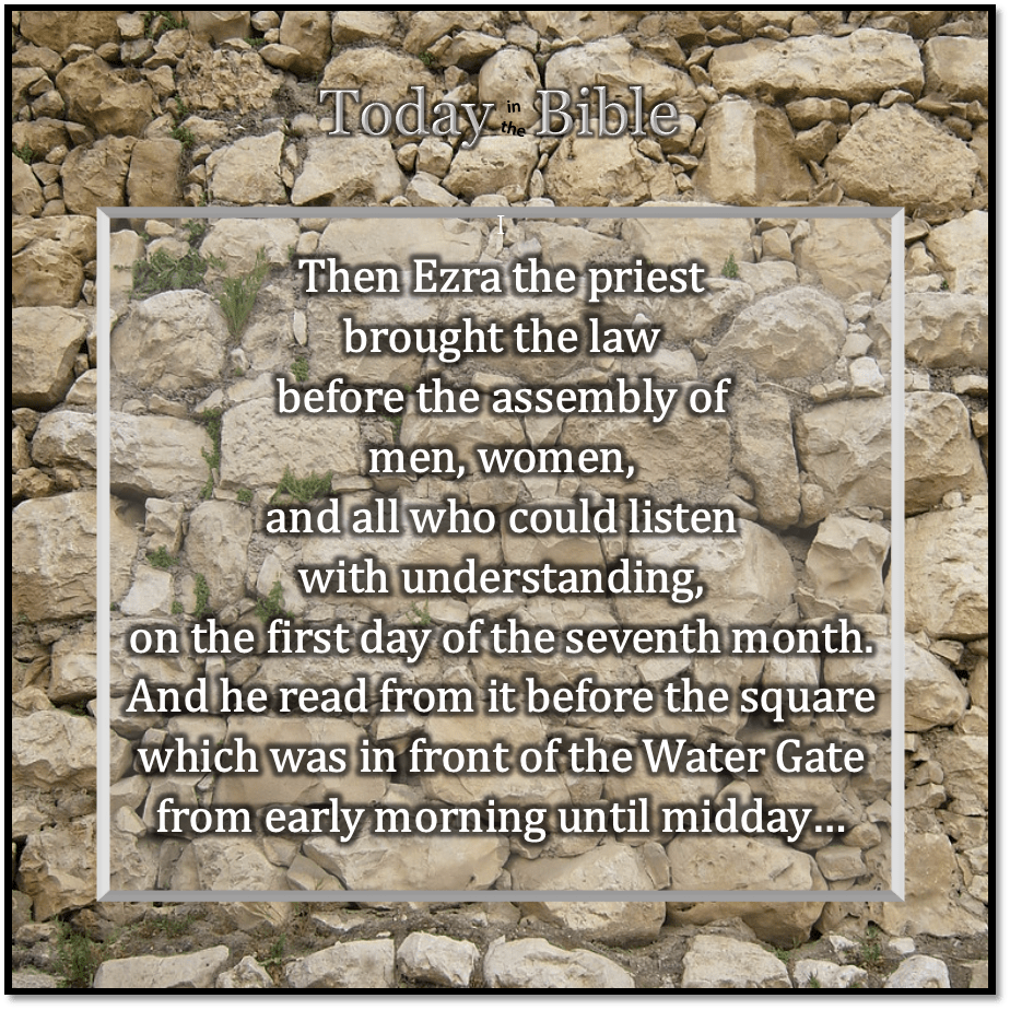 Tishrei 1 – And All the People Gathered as One Man at the&nbsp;Square…